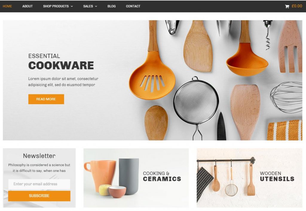 Nitro – Theme bán hàng WordPress