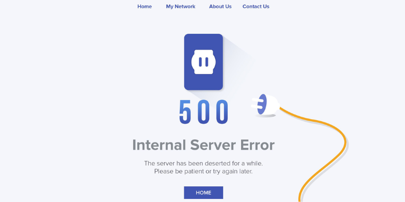 Lỗi 500 Internal Error - Lỗi truy cập Website